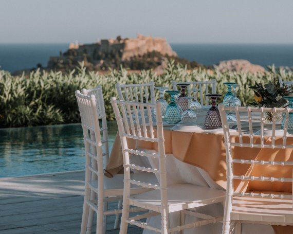 Lindos Wedding at Amphitheater Wedding Venue