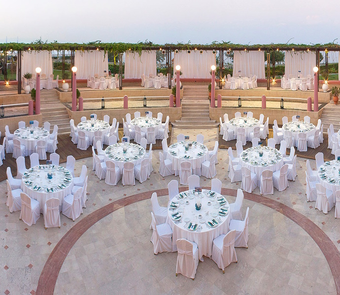 Rhodes wedding ceremonay at Grande Albergo Wedding Venue