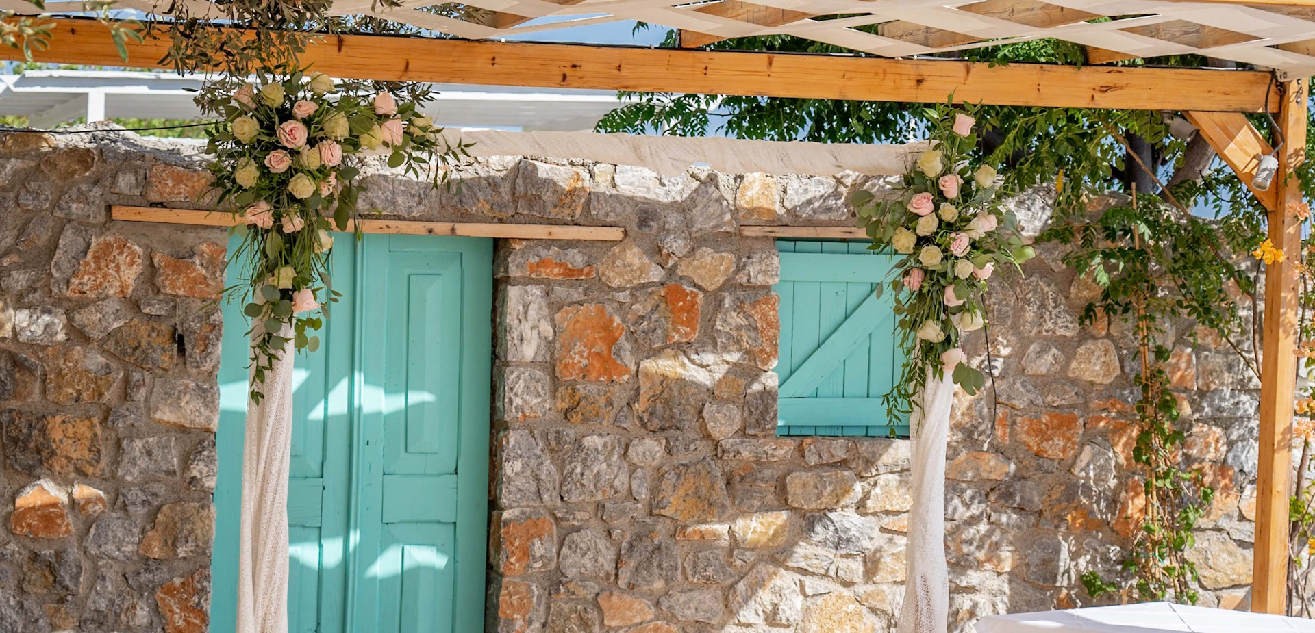 Kritamos Lindos Wedding Ceremony Venue