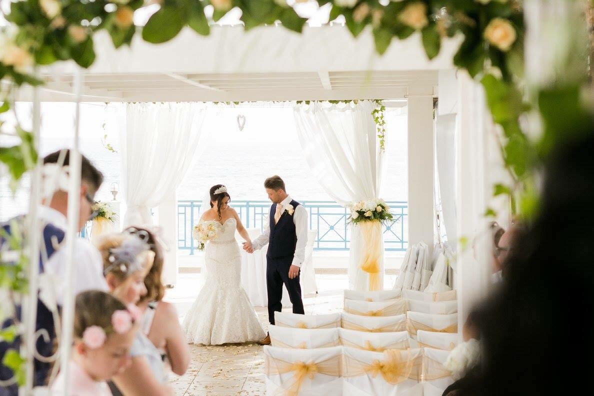 Pefki Island Blue Lindos Wedding Ceremony Venue