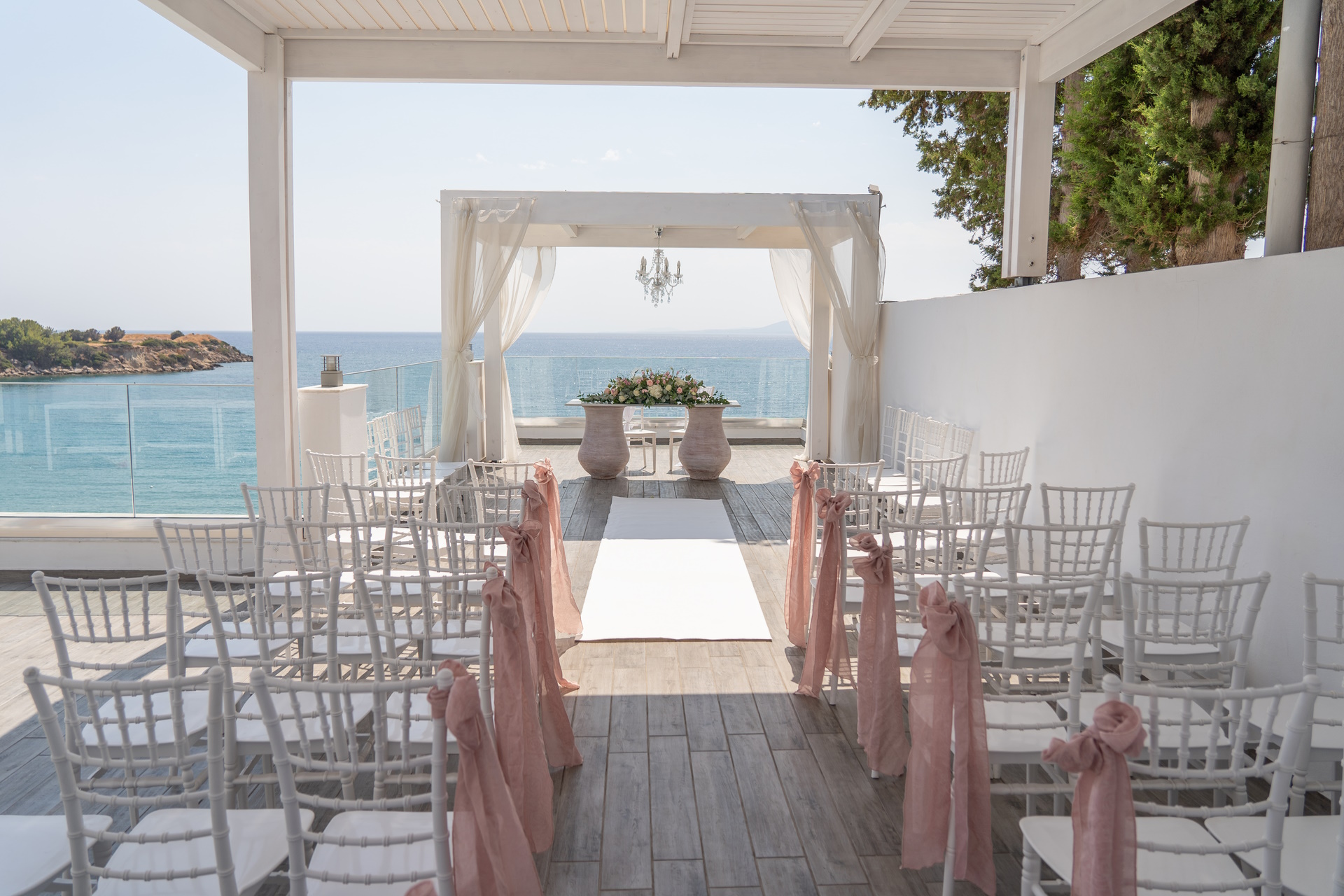 Pefki Island Blue Lindos Wedding Venue