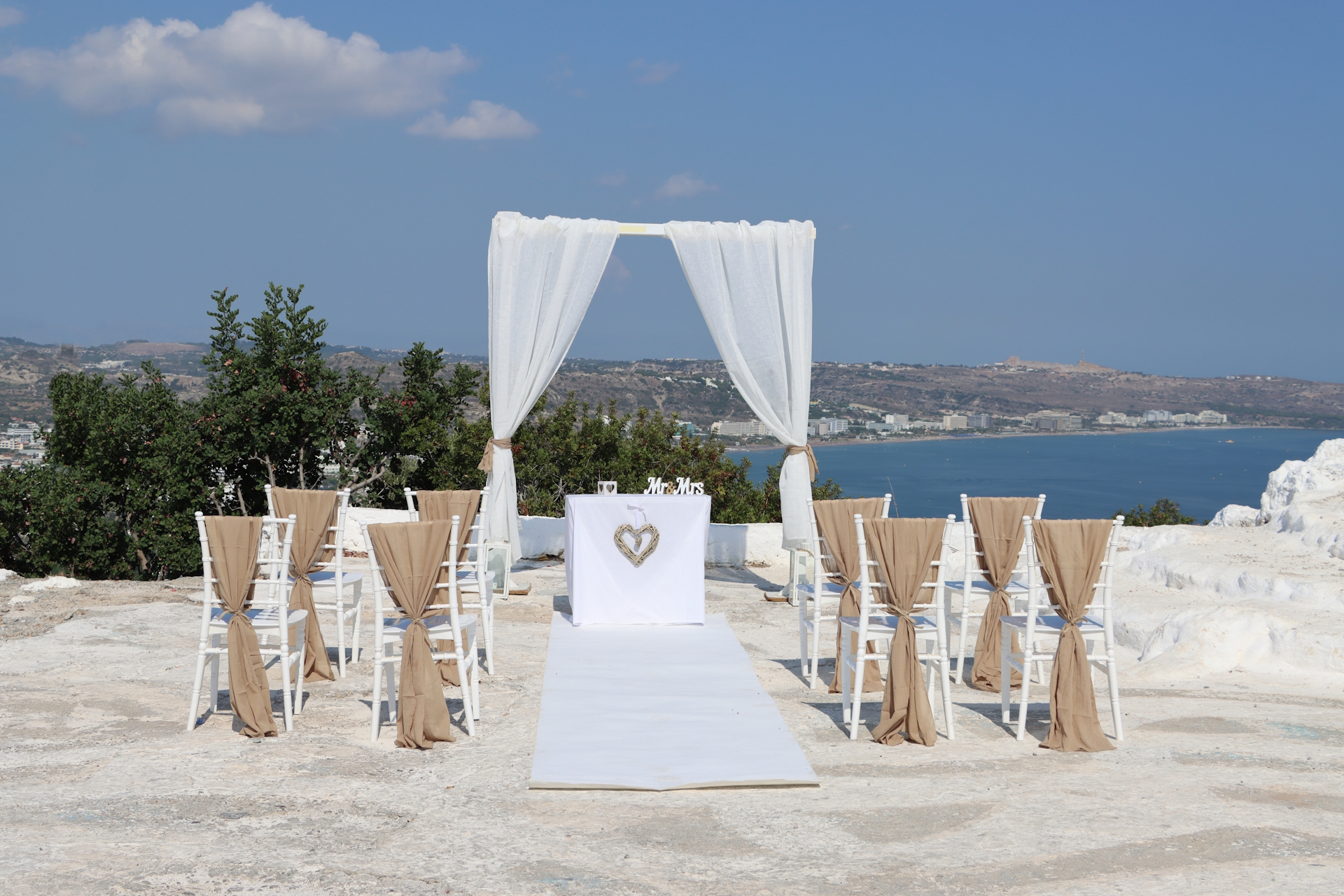 Profitis Elias Monastery Wedding Venue in Rhodes