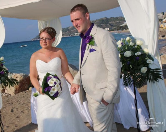 Rhodes Bay Hotel Beach Wedding Venue