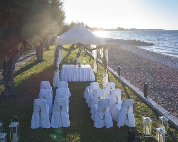 Rhodes Bay Hotel Beach Wedding Venue
