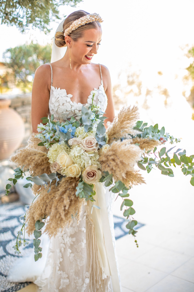 Rhodes wedding flowers