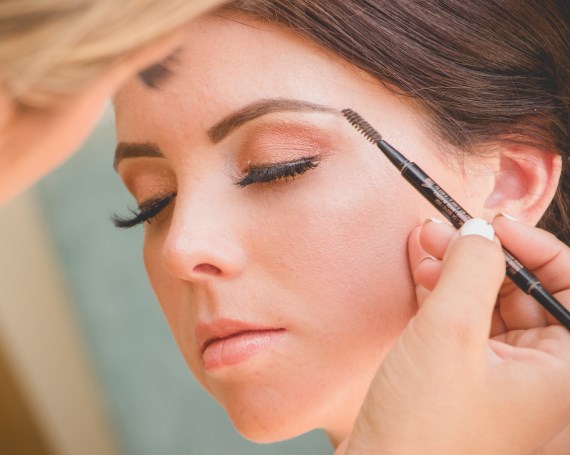 Rhodes wedding hair & makeup