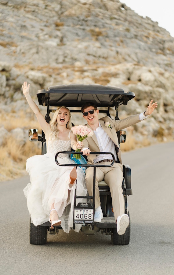 Rhodes wedding transport