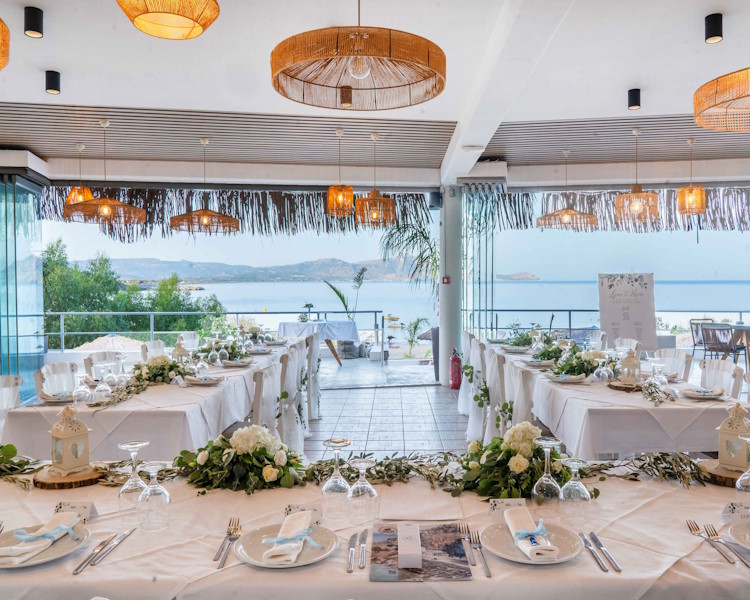 Lindian Jewel Lindos wedding reception venue