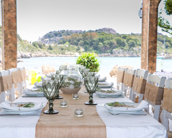 Ladiko Beach wedding reception venue