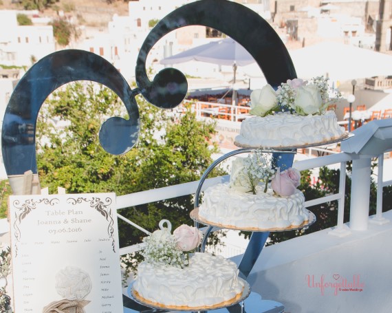 Wedding reception at Mythos, Lindos