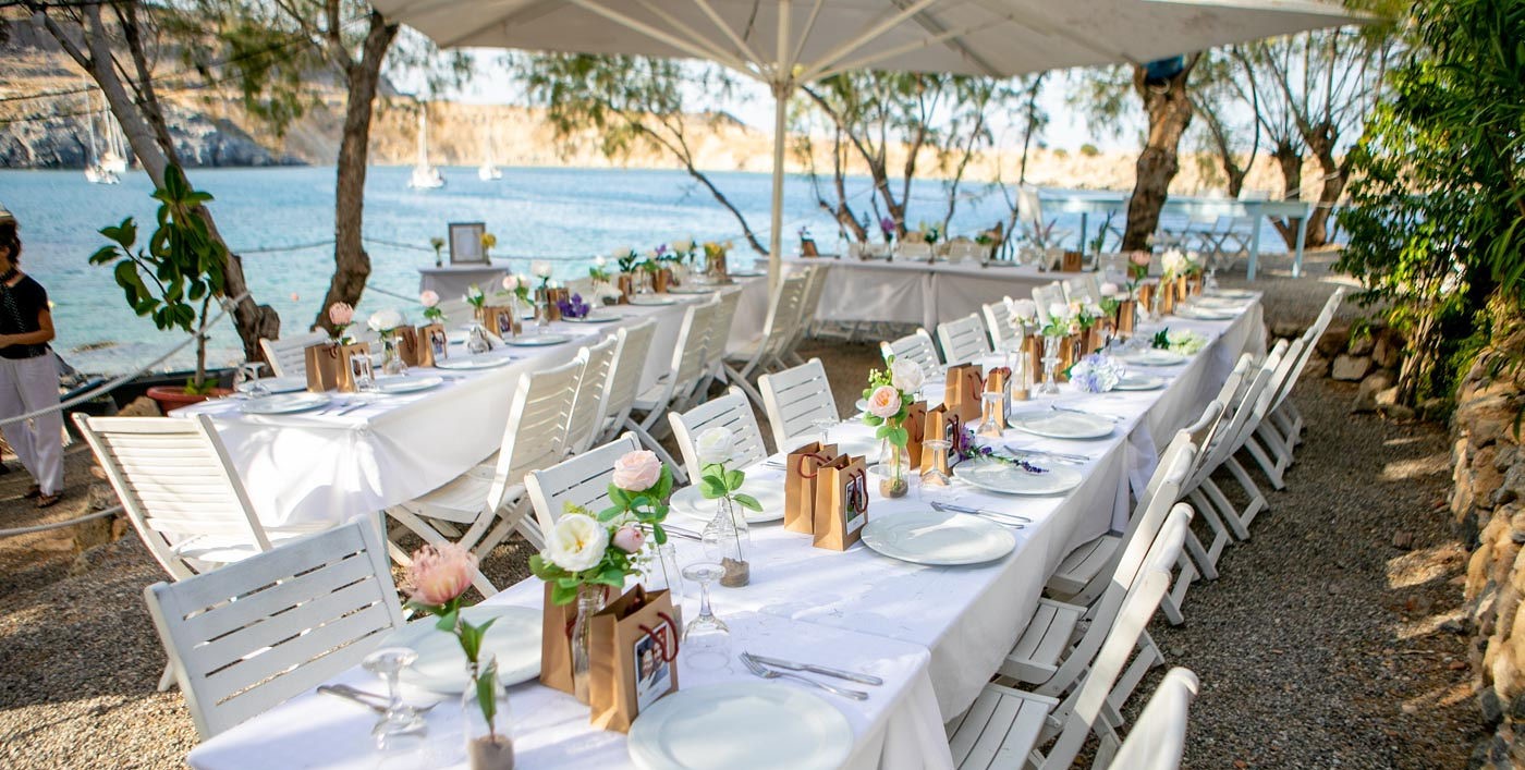 Skala Beach Wedding Reception Venue
