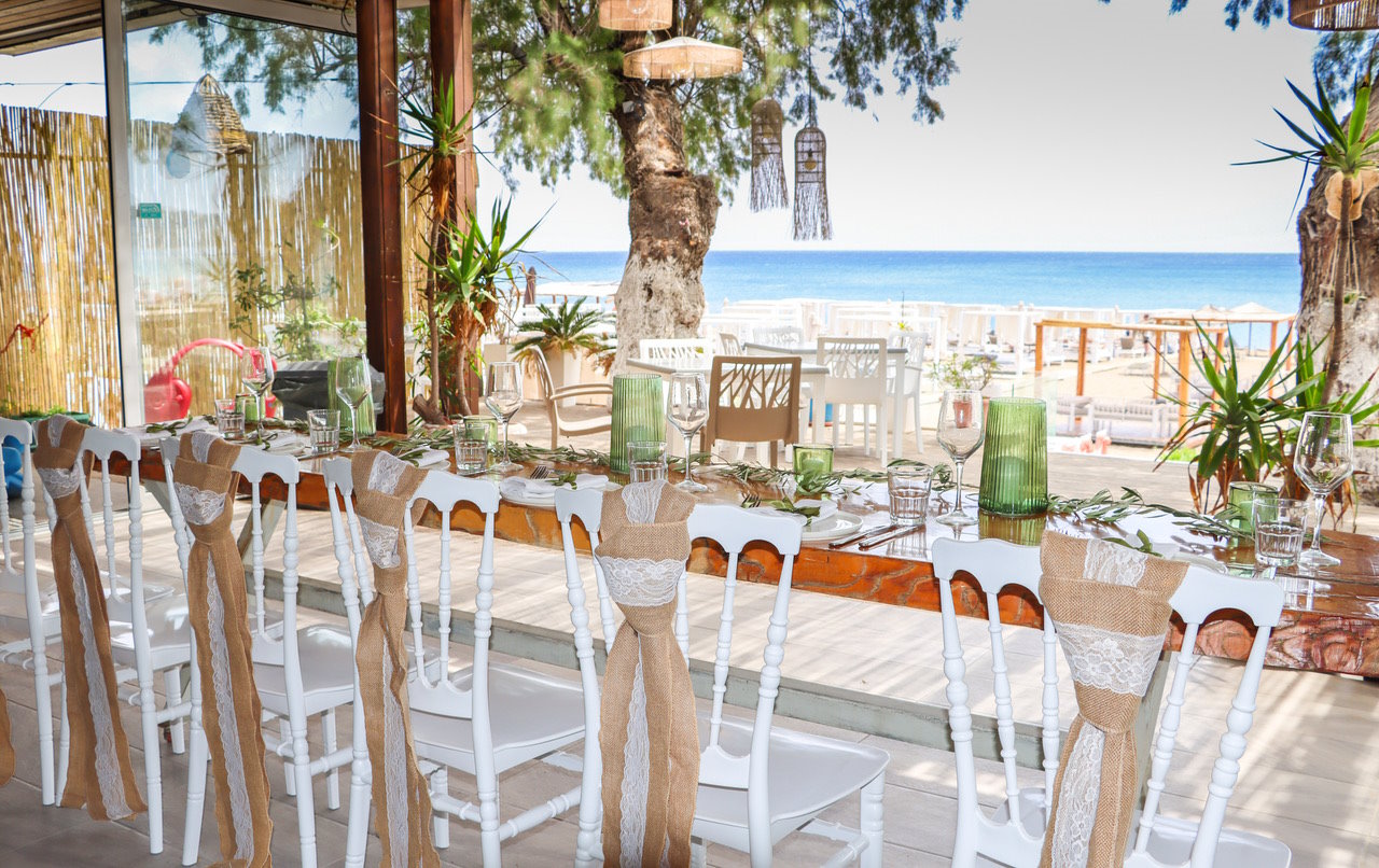 Kastri Beach Resturant Wedding Venue