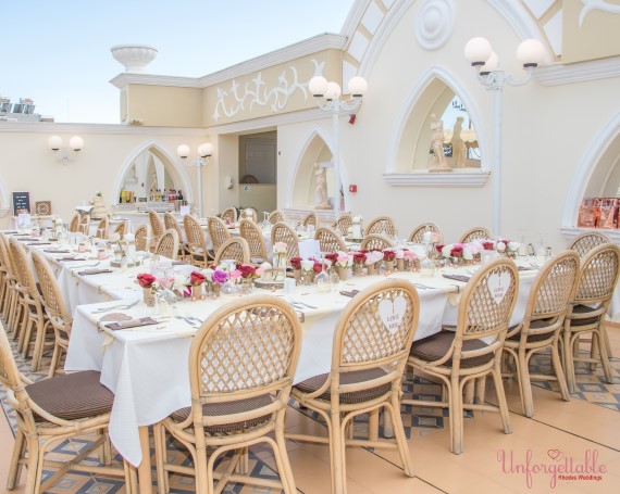 Rhodes wedding reception at Opera in Rhodes